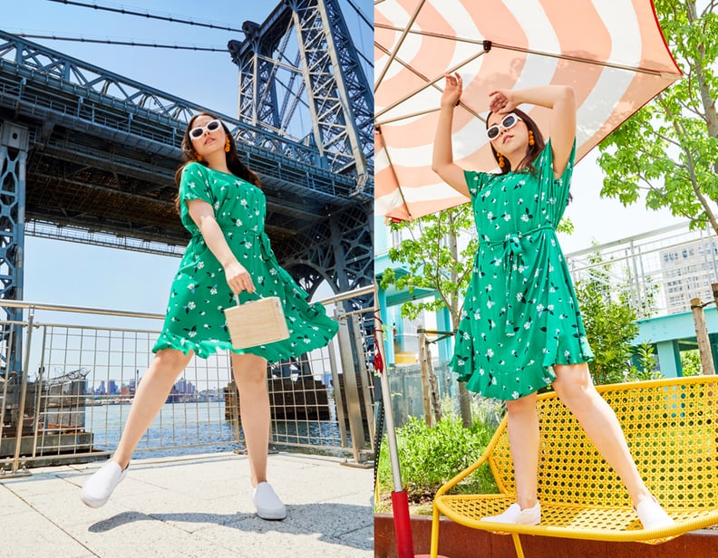 casual midi maxi dress Cotton Mint Green Floral Sundress with Pockets Mint Green / Medium Product Description Style PT03526-ECRU/MLTI Color:COGNAC Brown Textured Notched Neck