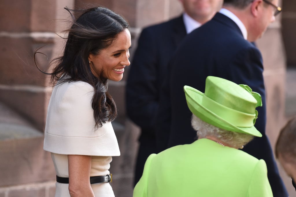 Meghan Markle and Queen Elizabeth II Pictures