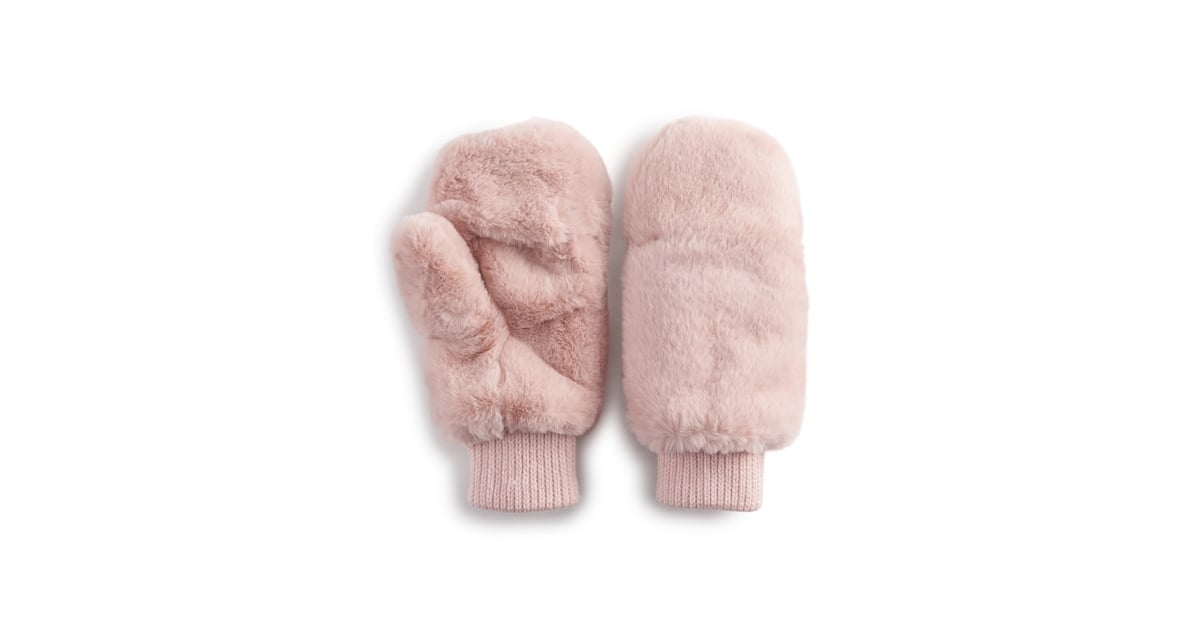 LC Lauren Conrad Soft Faux Fur Convertible Mittens | Lauren Conrad's 10 ...