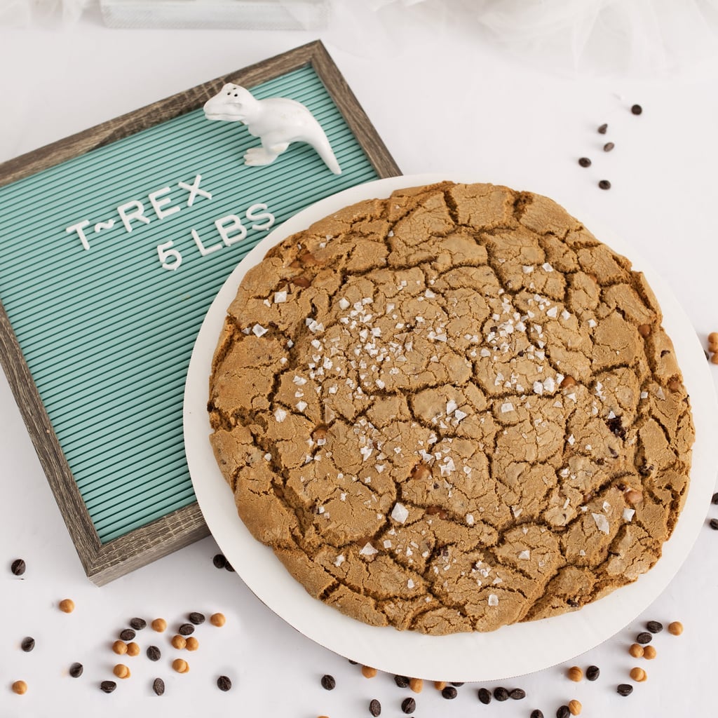 Sweet and Salty: T-Rex Cookie Company Giant Five Pound Sea Salt Caramel Chocolate Chip Cookie