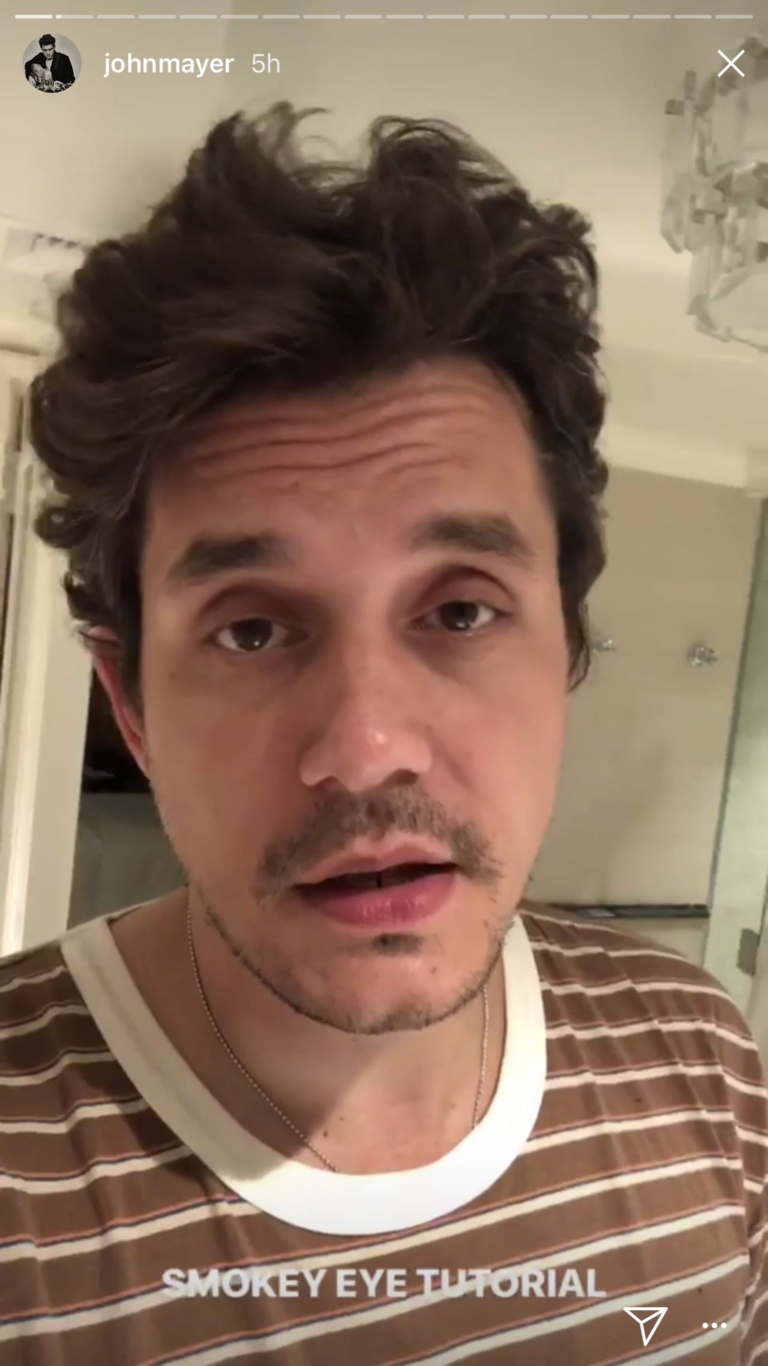 John Mayer Smoky Eye Makeup Tutorial POPSUGAR Beauty