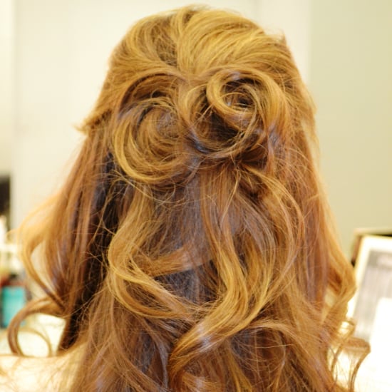 Valentine's Day Half-Updo Hair Tutorial