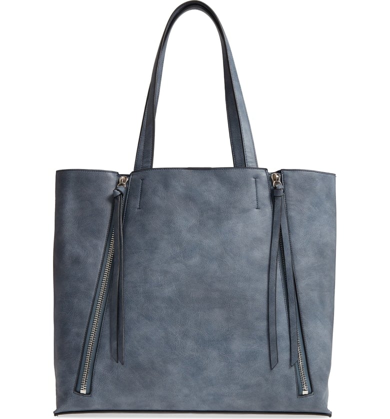Chelsea28 Leigh Faux Leather Tote & Zip Pouch