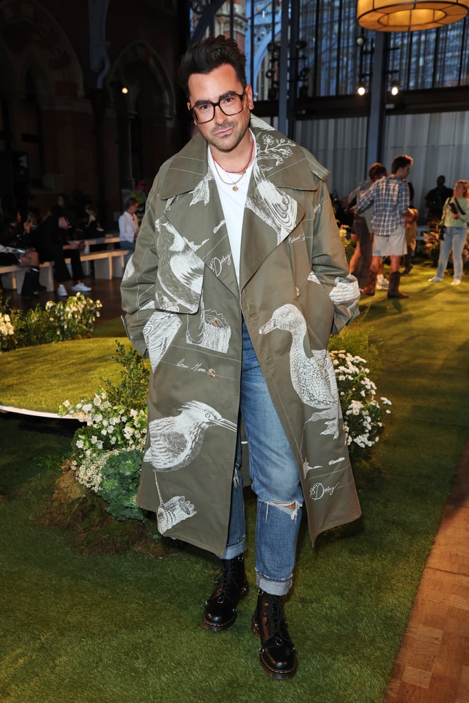 Dan Levy at the S.S. Daley 2023 Show | Celebrity Style in the Front Row