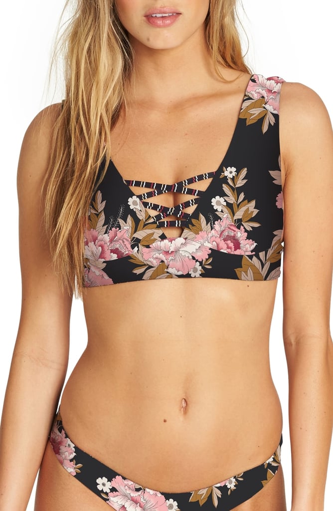 Billabong Mellow Luv Plunge Reversible Bikini Top