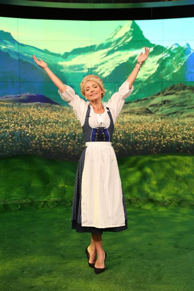 Kelly as Maria From The Sound of Music