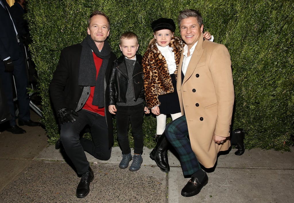 Neil Patrick Harris and Family at Saks Holiday Event 2017