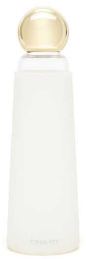 Glass water bottle