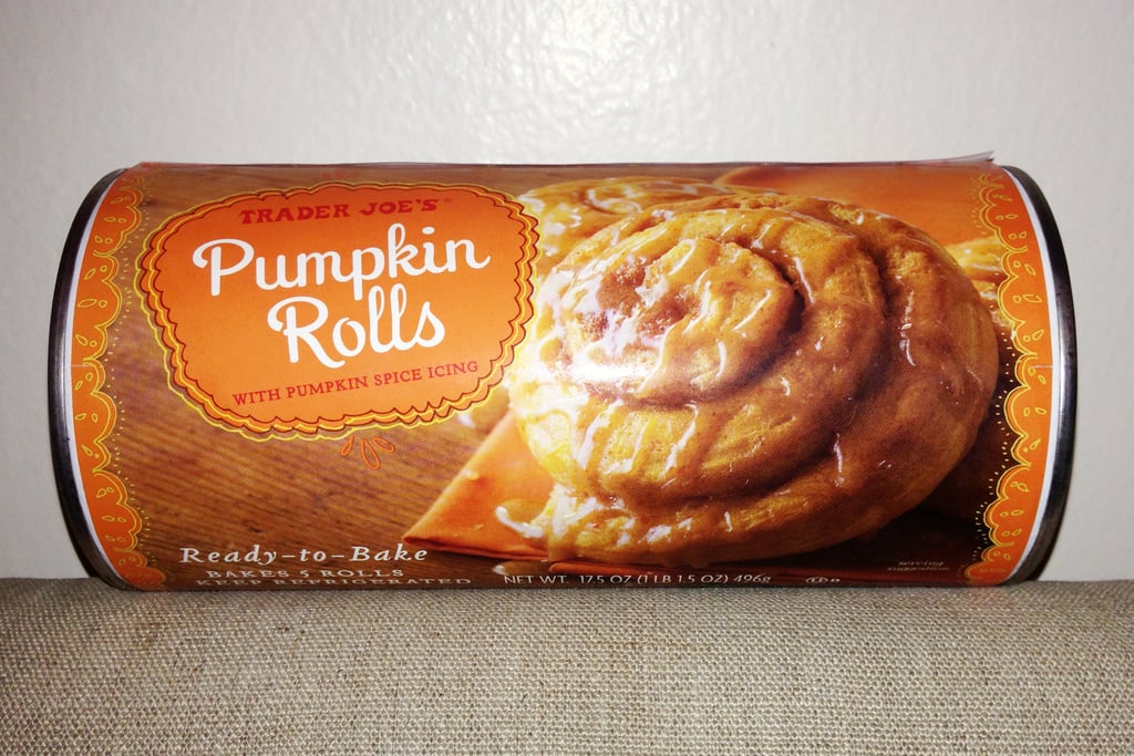 Trader Joe’s Pumpkin Rolls With Pumpkin Spice Icing