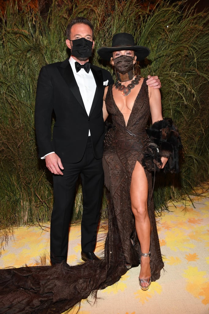 Jennifer Lopez and Ben Affleck at the Met Gala 2021