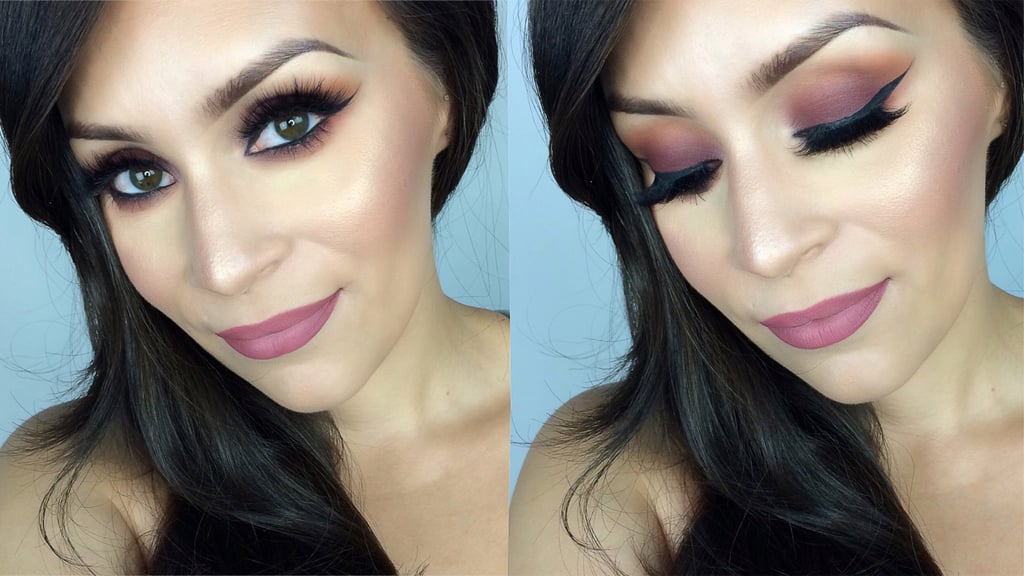 Fall Plum Smoky-Eye Tutorial
