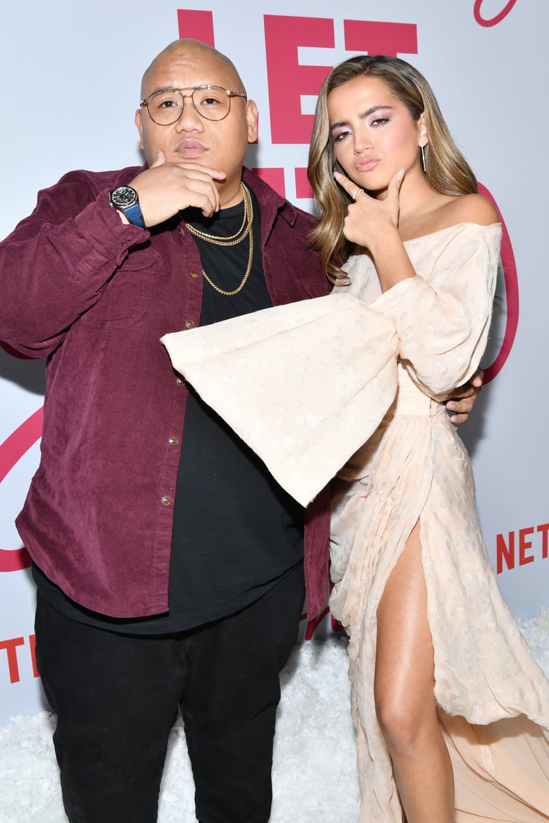 Jacob Batalon and Isabela Moner at the Let It Snow Premiere