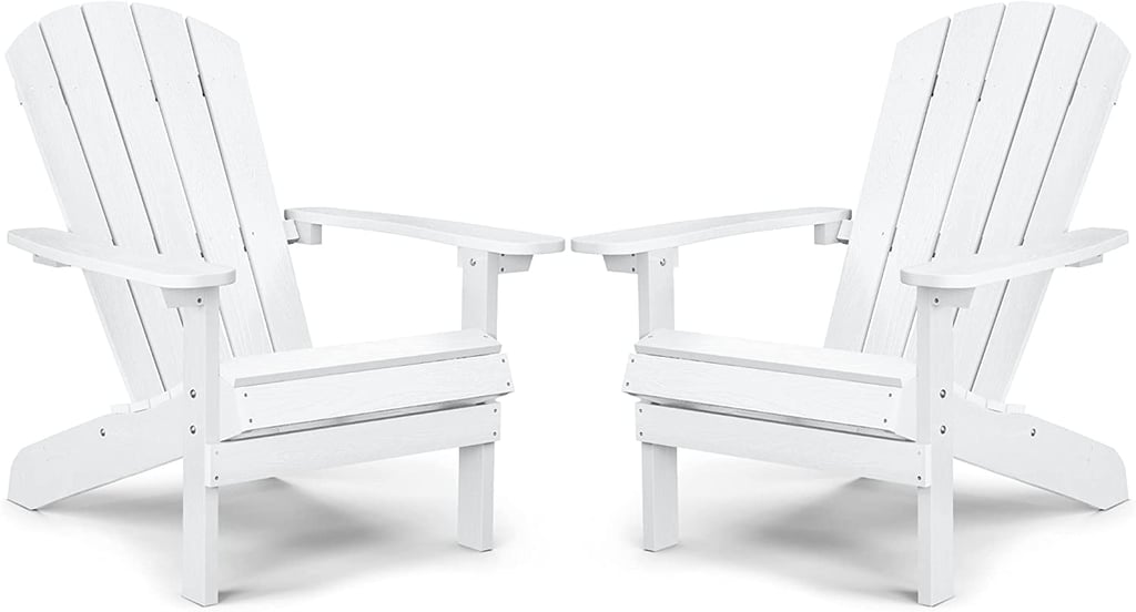 塑料阿迪朗达克椅子:塑料防风雨的阿迪朗达克椅子
