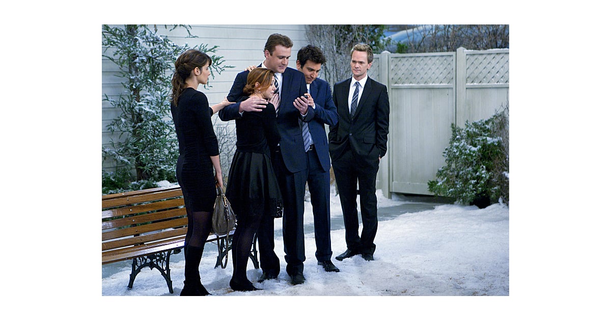 When Marshall's father dies, you really see how close and supportive