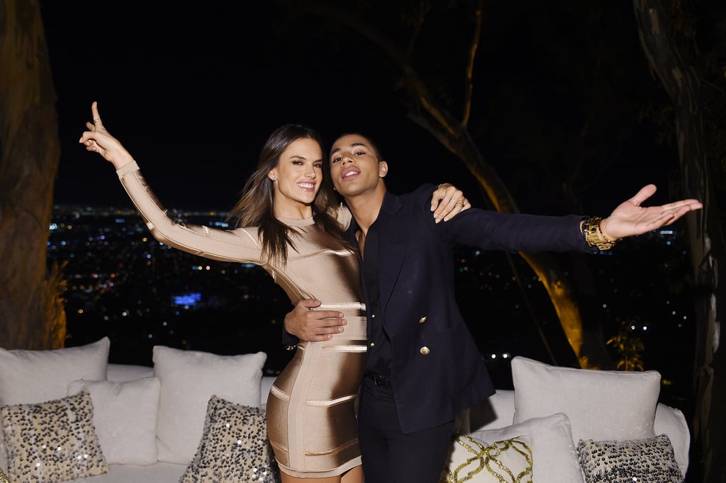 Alessandra Ambrosio at Olivier Rousteing's Birthday 2015