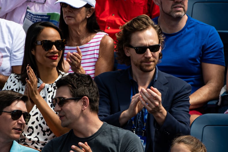 August 2019: Tom Hiddleston and Zawe Ashton Attend the US Open Together