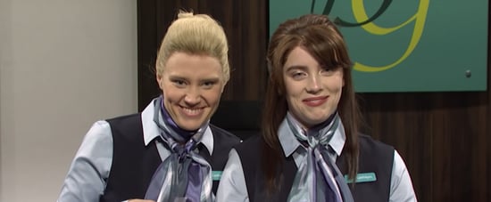 Watch Billie Eilish's Hotel Ad SNL Skit With Kate McKinnon