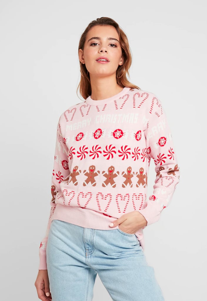 gingerbread man xmas jumper