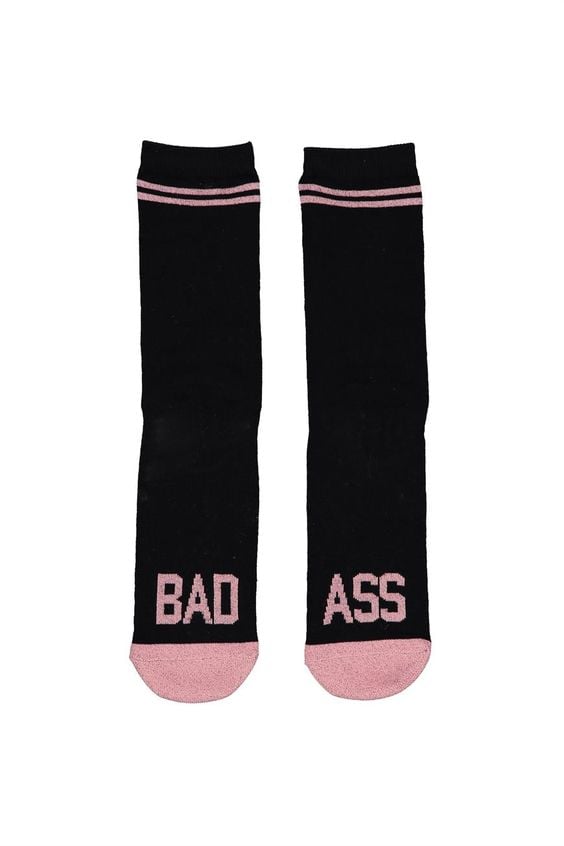 "Badass" Socks ($4, originally $7)