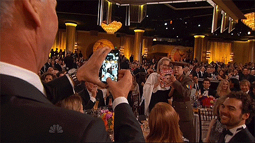Benedict Cumberbatch's Photobomb