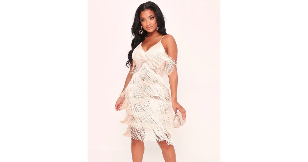 I saw it first fringe dress outlet