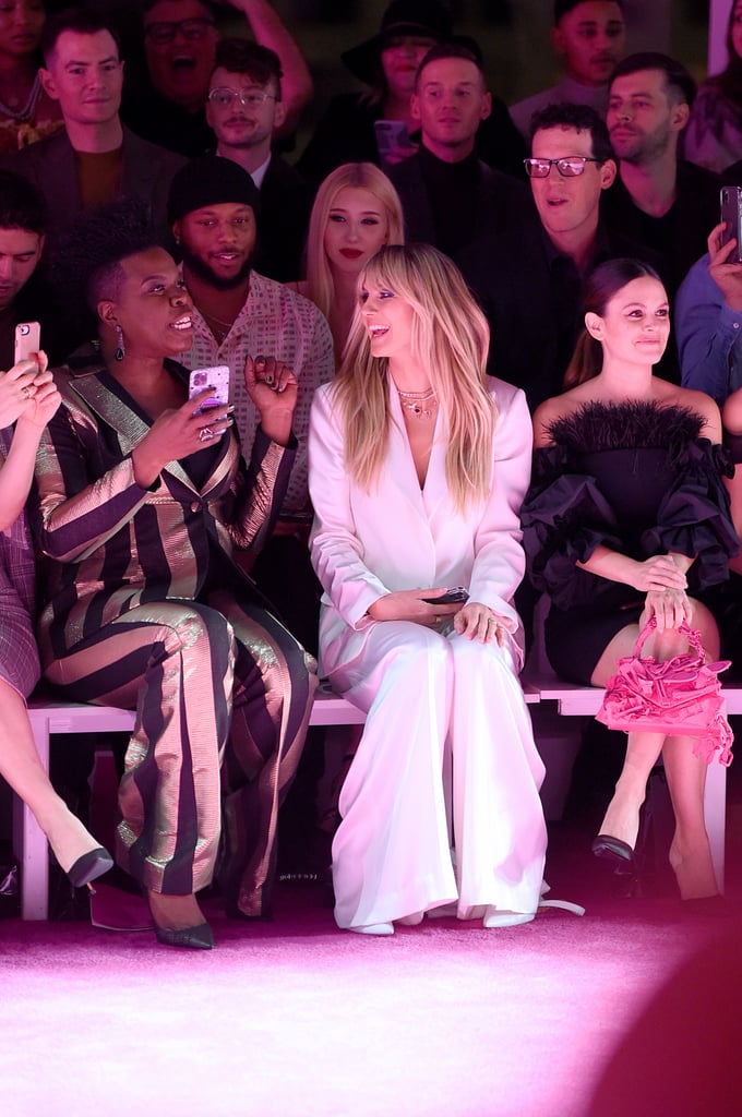 Leslie Jones Hypes Up Coco Rocha at Christian Siriano NYFW