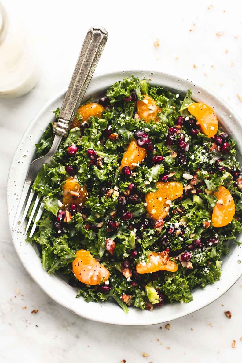 Mandarin Pomegranate Chopped Kale Salad