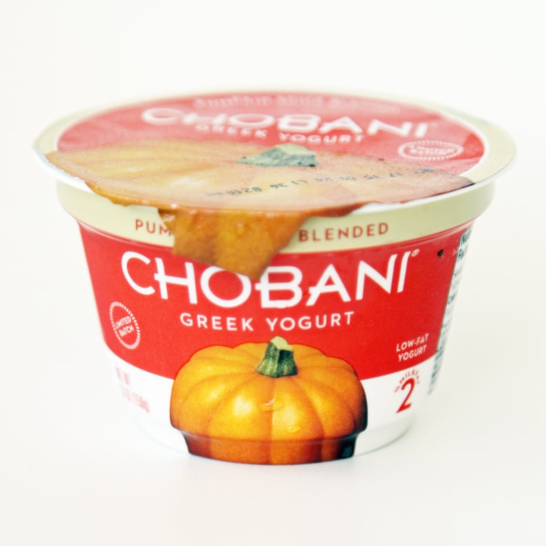 Chobani Pumpkin Spice Greek Yogurt ($1)