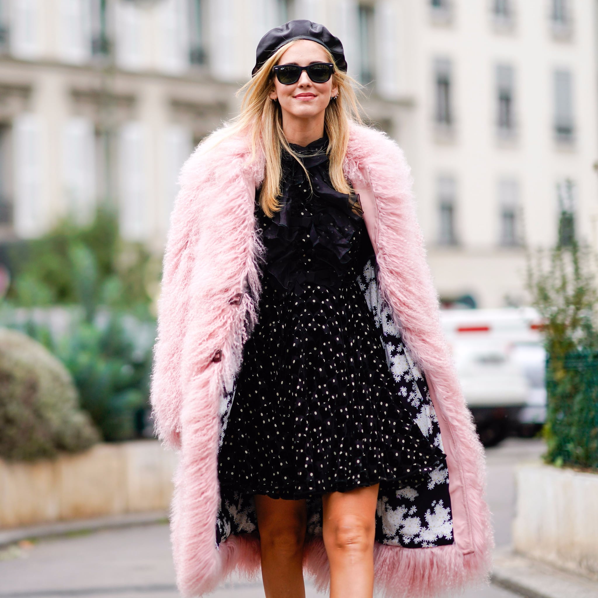 Alice   Olivia Angela Long Coat | Best Pink Coats | POPSUGAR ...