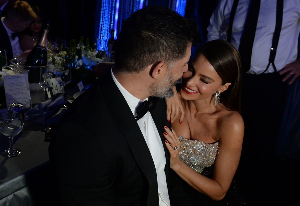 Sofia Vergara and Joe Manganiello at the 2017 SAG Awards