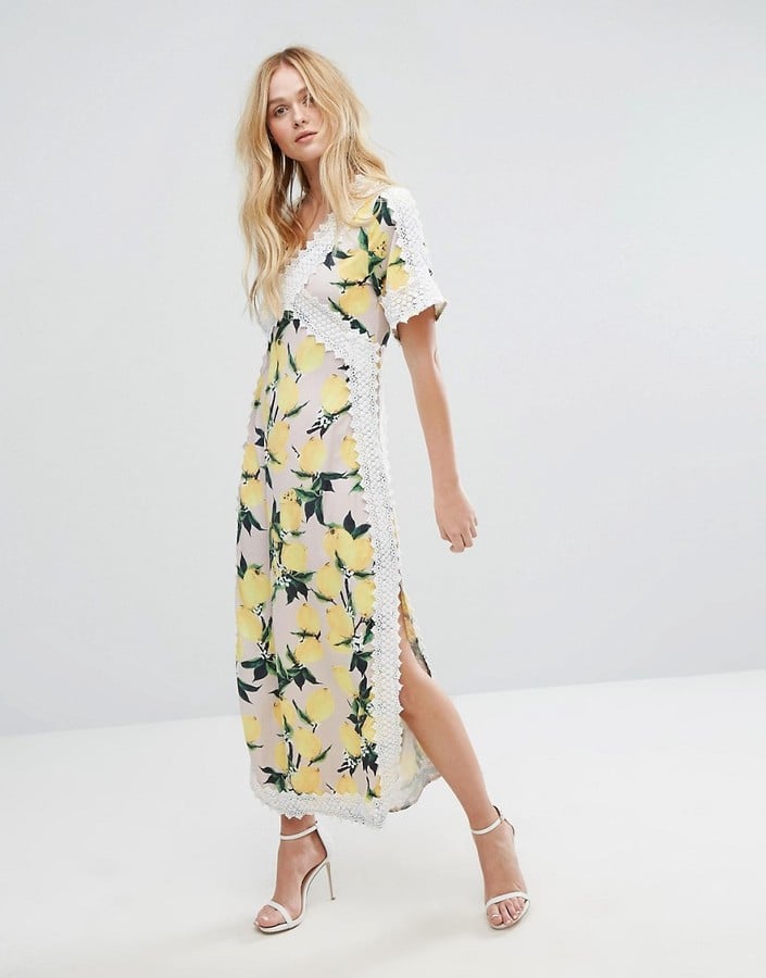 Aeryne All Over Printed Maxi Dress