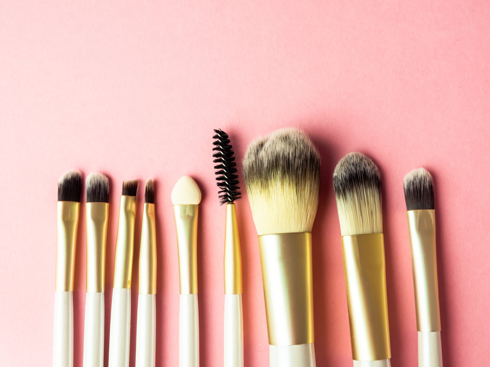 makeup remover to clean brushes