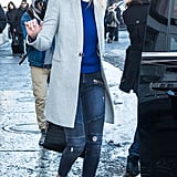 Black Ankle Socks Look Super Cool Sticking Out of Oxfords