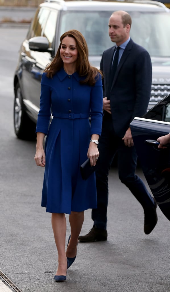 Kate Middleton Blue Eponine Dress November 2018