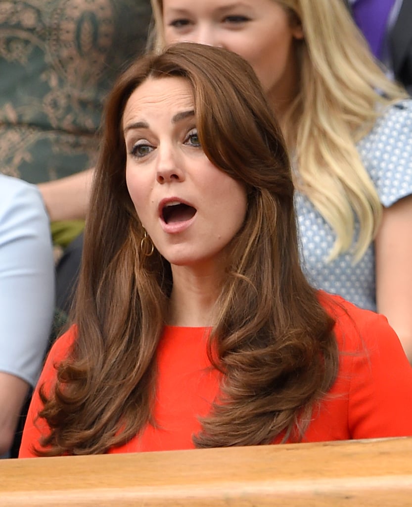 Kate Middleton's Facial Expressions Watching Sports Pictures