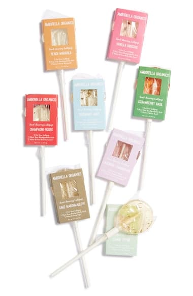 Amborella Organics Garden Lovers 8-Piece Seed Based Lollipop Set