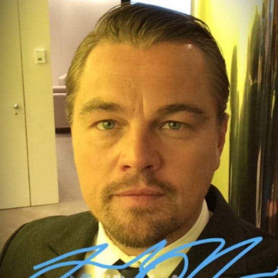 Leonardo DiCaprio Takes Selfie April 2016