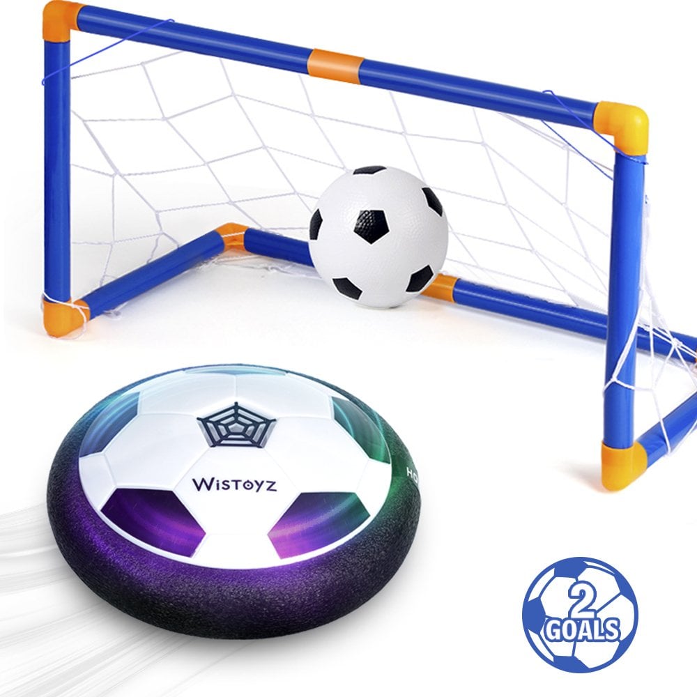Soccer Toy For Six Year Old: Hover Soccer Ball Set with 2 Goals