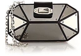 Alexander McQueen Octagonal Mirrored Box Clutch ($2,595)