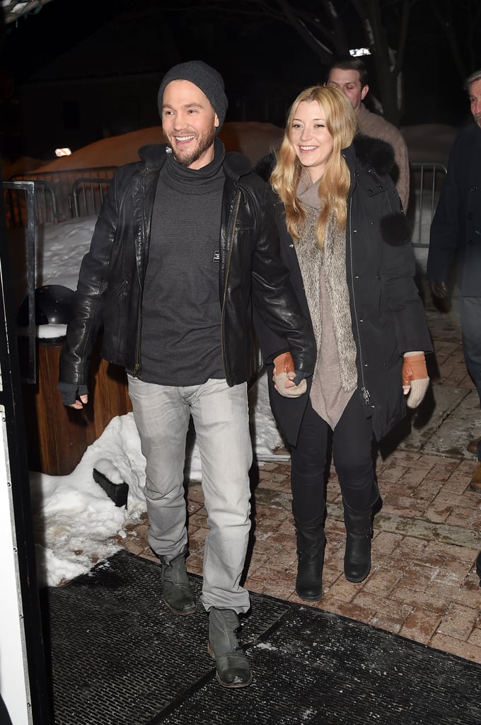 Chad Michael Murray and His Wife at Sundance January 2016