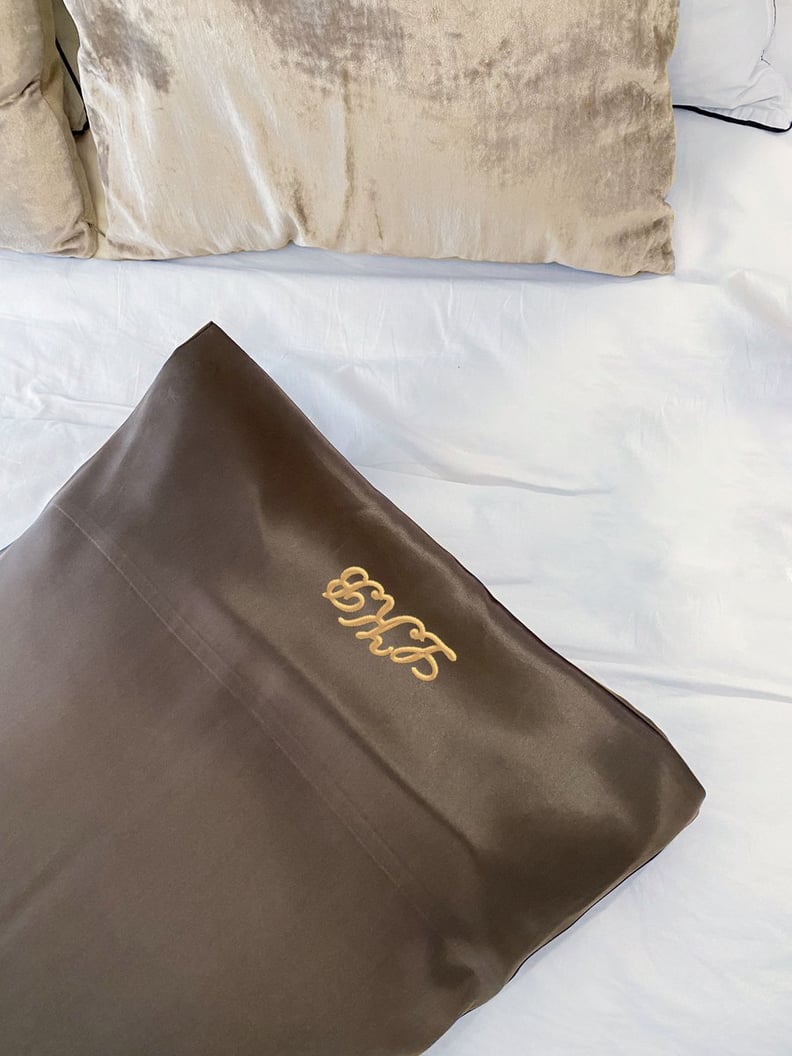 Silk by TBG Custom Monogrammed Silk Pillowcases