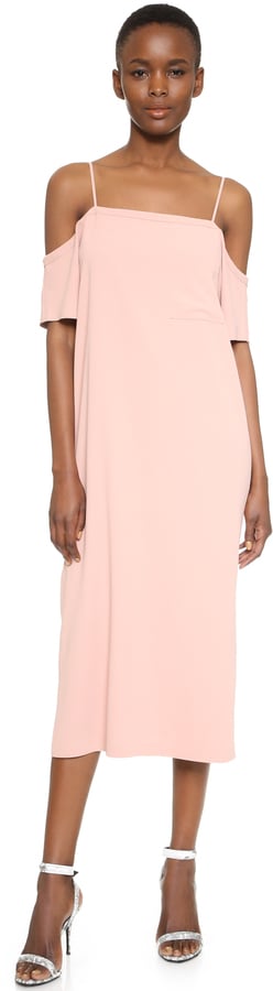 Alexander Wang Crepe Off the Shoulder Dress ($425)