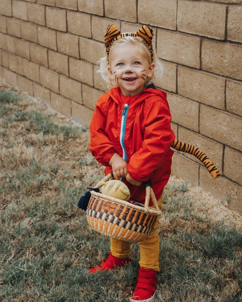 We love this little tiger's tail and ears!