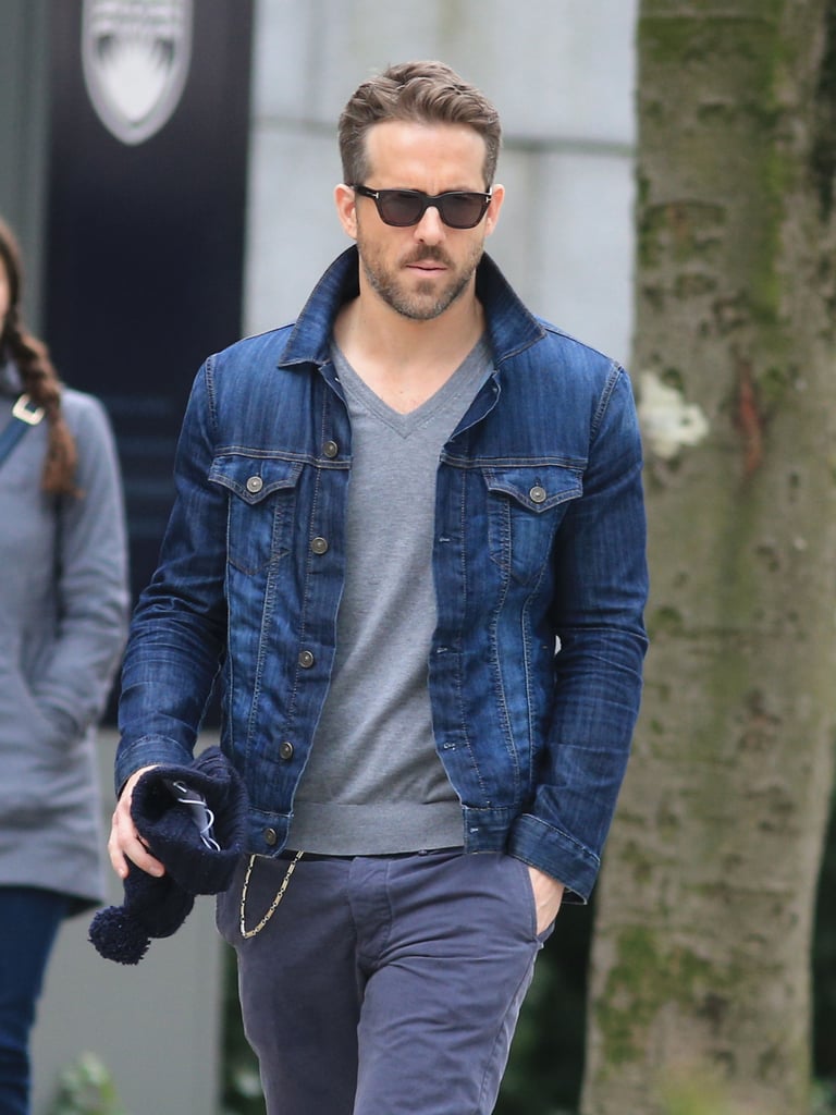 On Tuesday, Ryan Reynolds paid a visit to the set of The Age of Adaline in Vancouver, where his wife, Blake Lively, has been filming her latest project.