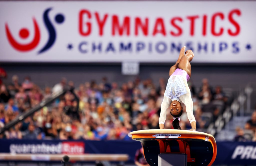 Simone Biles Goat Leotard, 2021 US Gymnastics Championships