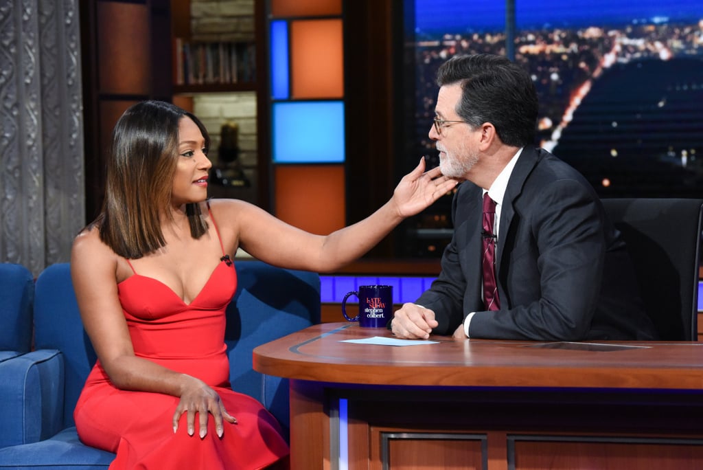 Tiffany Haddish on The Late Show With Stephen Colbert 2018