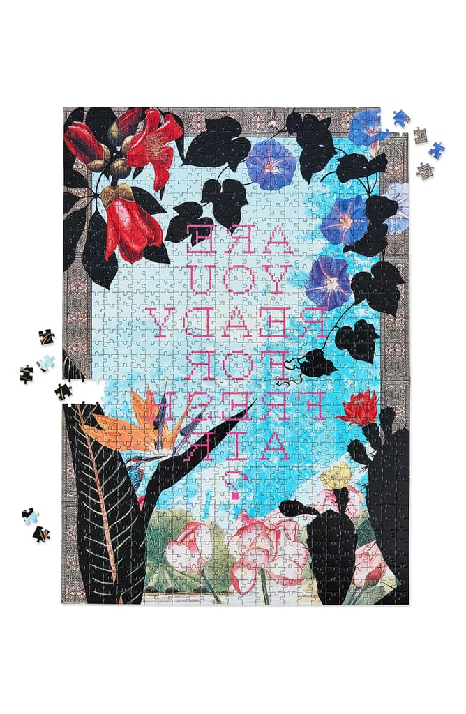A Floral Puzzle: MoMA Design Store Tadanori Yokoo 1000-Piece Puzzle