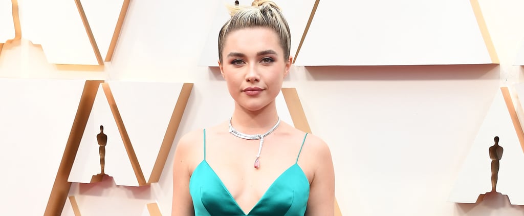 Florence Pugh's Turquoise Louis Vuitton Dress at the Oscars