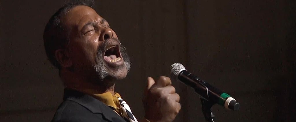 Custodian Sings National Anthem at High School Graduation