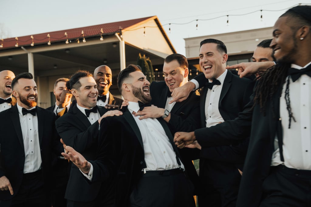 Groomsmen Hanging Out